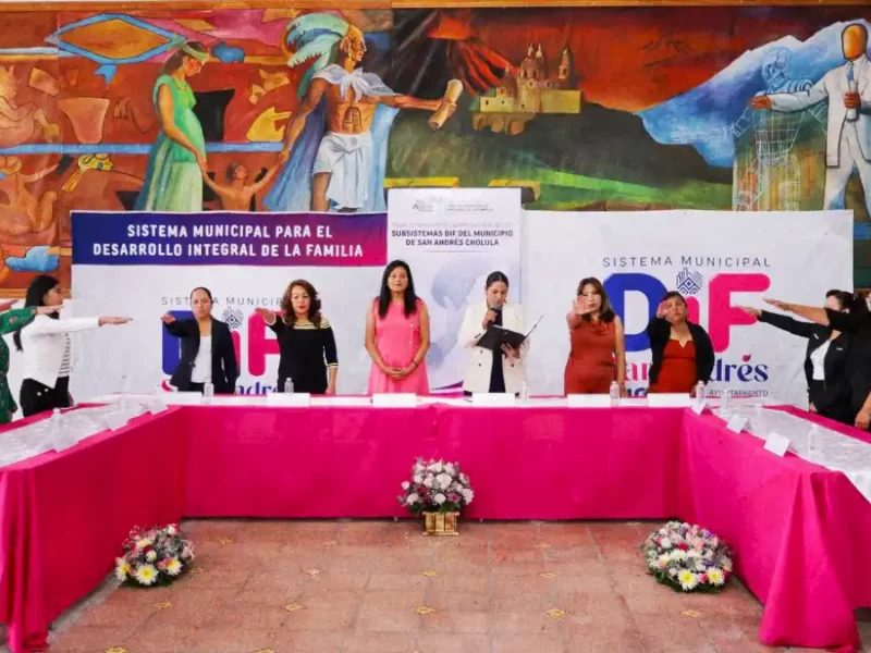 Fortalecen asistencia social en San Andrés Cholula en juntas auxiliares e inspectorías
