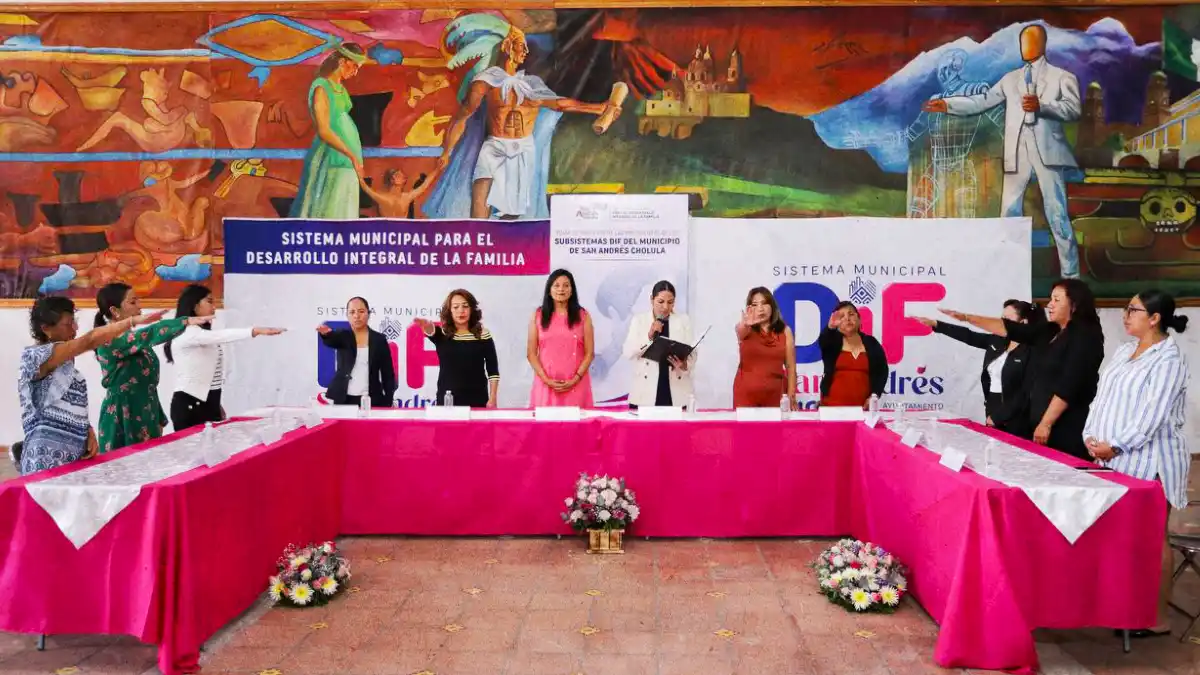 Fortalecen asistencia social en San Andrés Cholula en juntas auxiliares e inspectorías