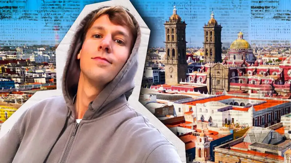 Gonzalo Sans descubre el encanto de Puebla; arquitectura y gastronomía lo dejaron sorprendido