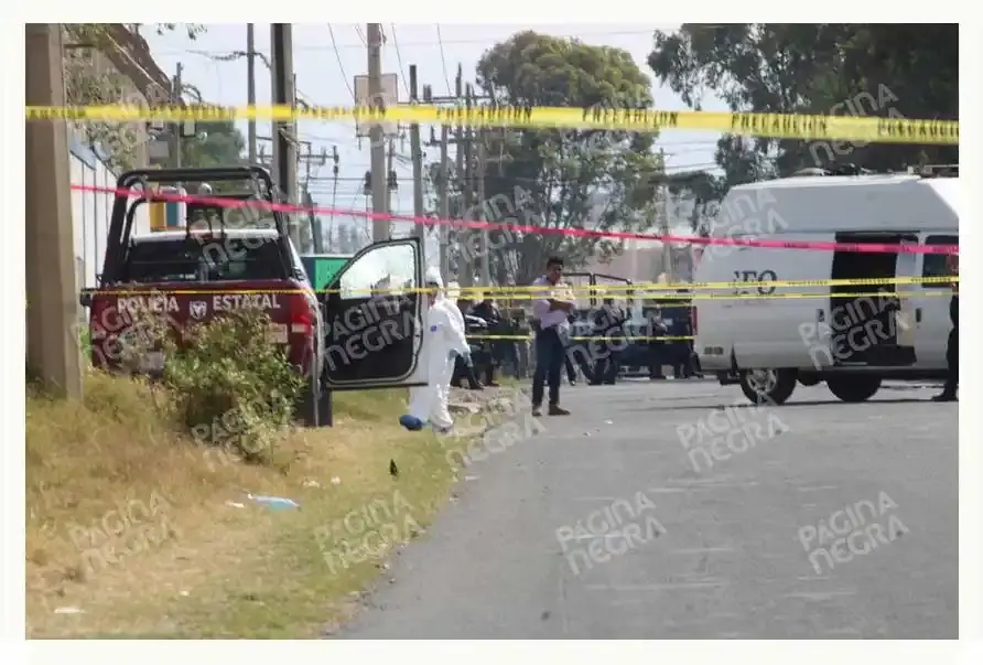 Asesinan a dos policías estatales en Amozoc, Puebla