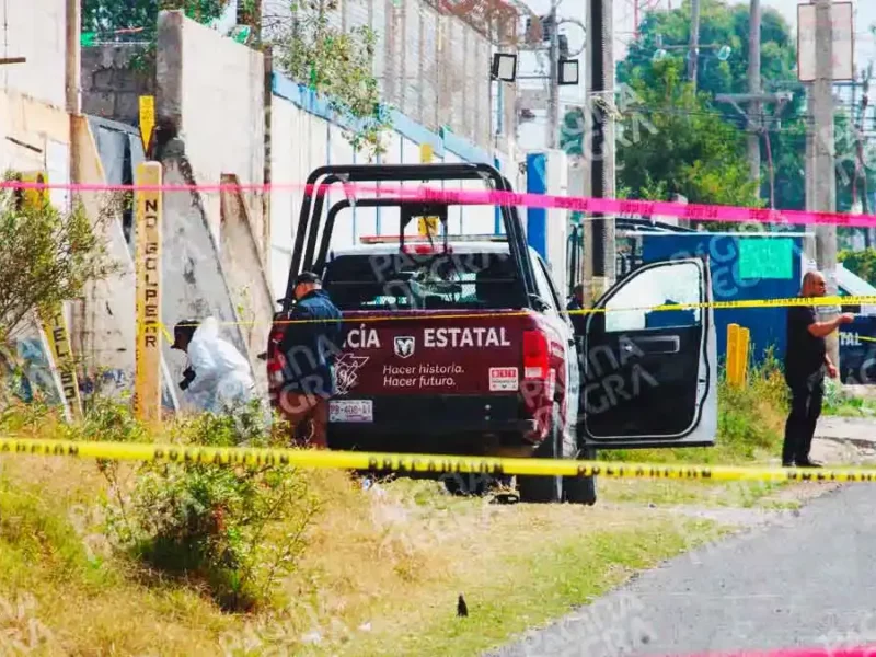 Asesinan a dos policías estatales en Amozoc, Puebla