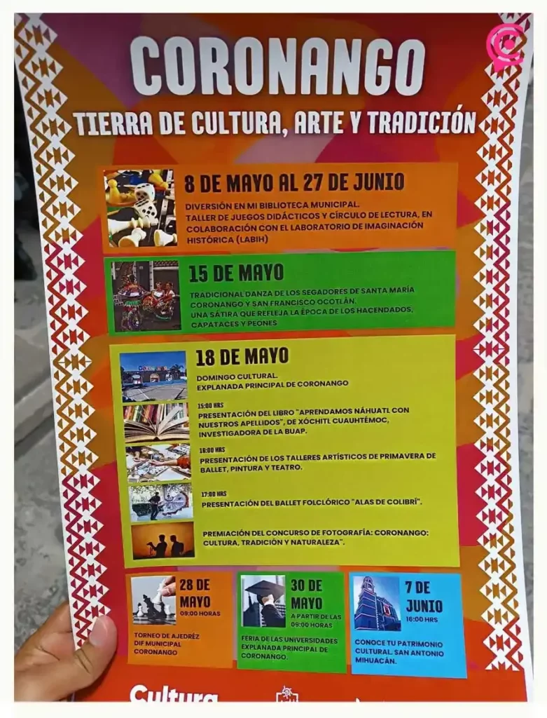 Descube los eventos artísticos y culturales que ofrece Puebla del 19 al 25 de mayo
