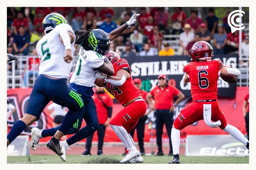 Arcángeles de Puebla pierden ante Mexicas en la LFA; Segunda derrota en la temporada