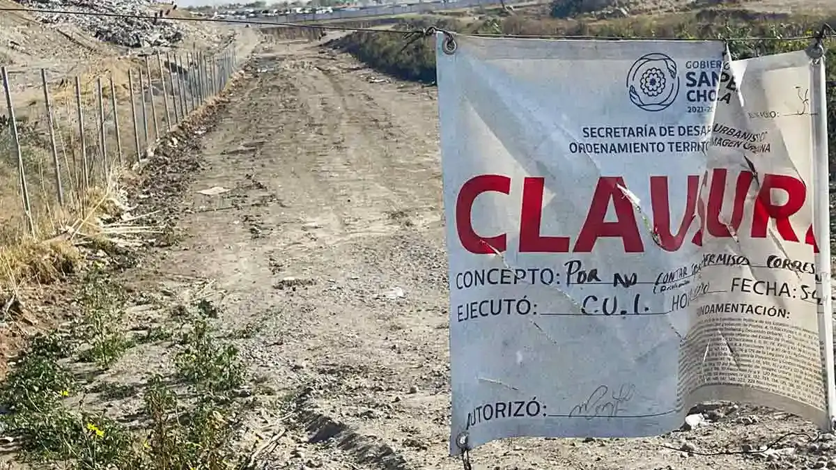 Tras el cierre del relleno sanitario de Cholula aprobado por Profepa, van por clausura definitiva