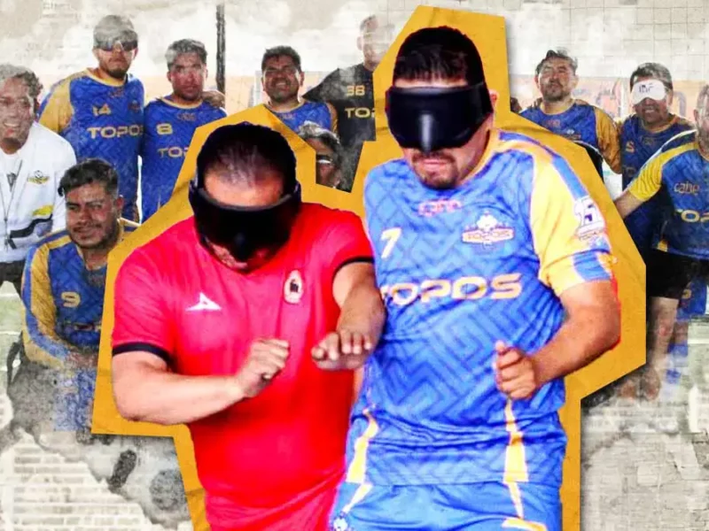 Topos FC destaca en la Liga Nacional de Fútbol para Ciegos 2025; avanzan a semifinales