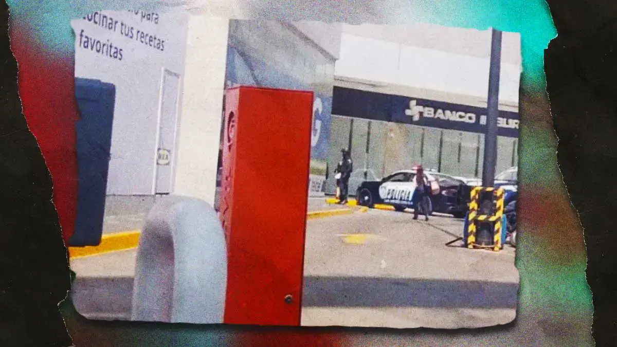 Delincuentes asaltan a cuentahabiente en plaza comercial de San Andrés Cholula