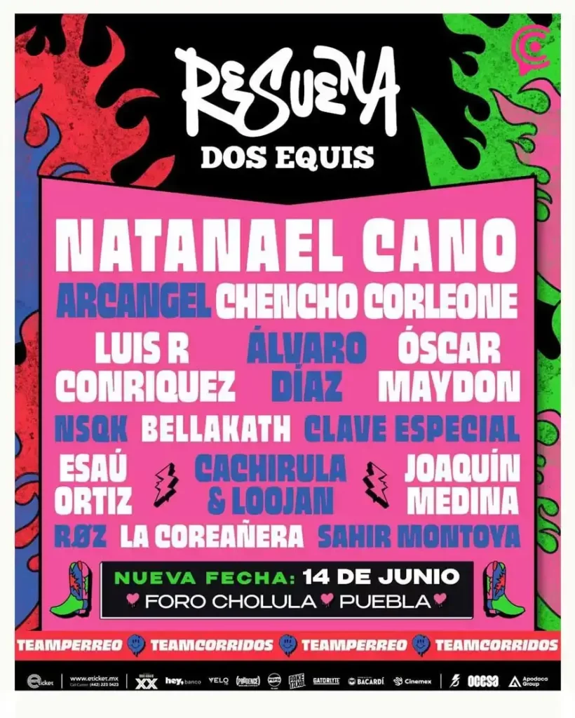 Festival Resuena Dos Equis cambia de fecha; Nicky Jam y El Malilla quedan fuera
