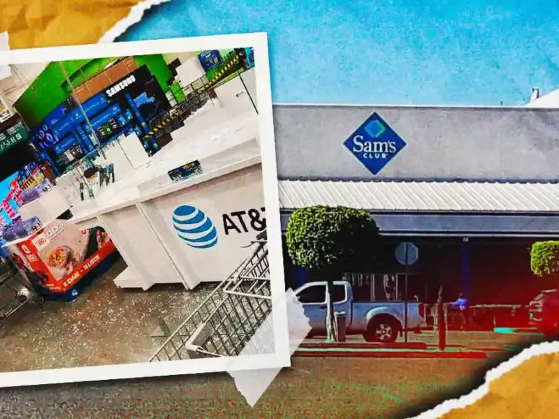 Roban tienda Sam’s Club de Periplaza; se llevan 25 equipos del área de tecnología 