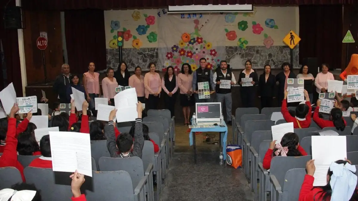 Impulsa Gobierno de la Ciudad Talleres de Movilidad y Seguridad Vial en planteles educativos de la capital