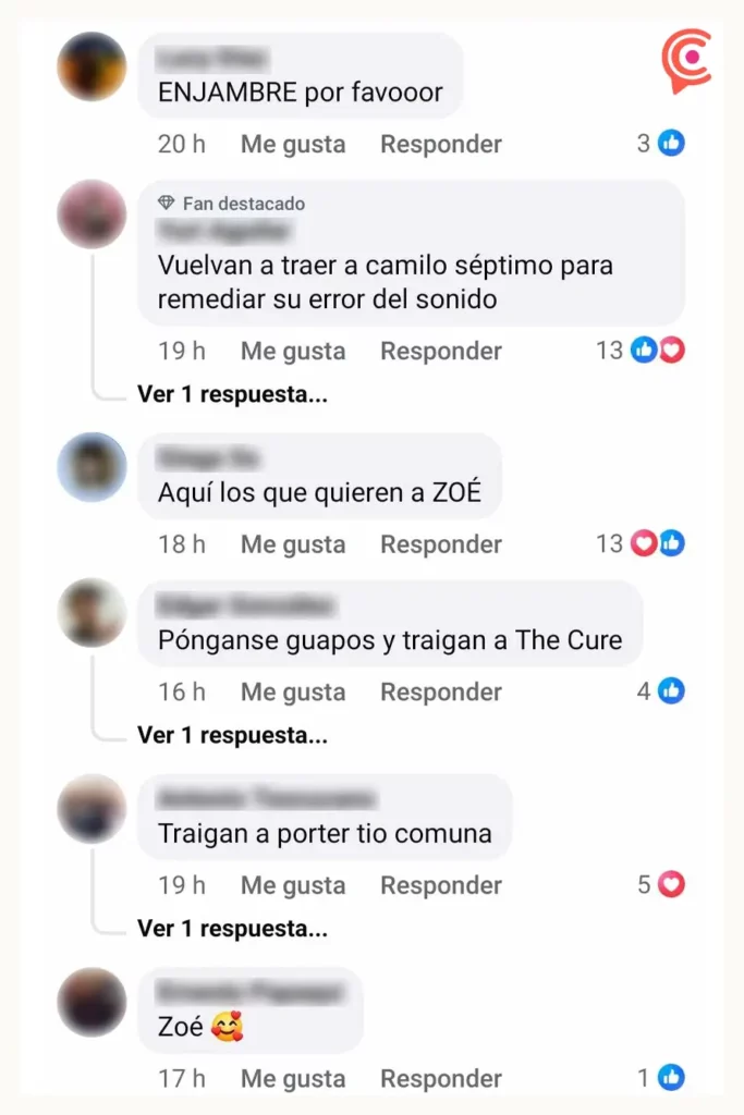 Confirman fecha para el Tecate Comuna 2025; Zoé podría encabezar la cartelera 