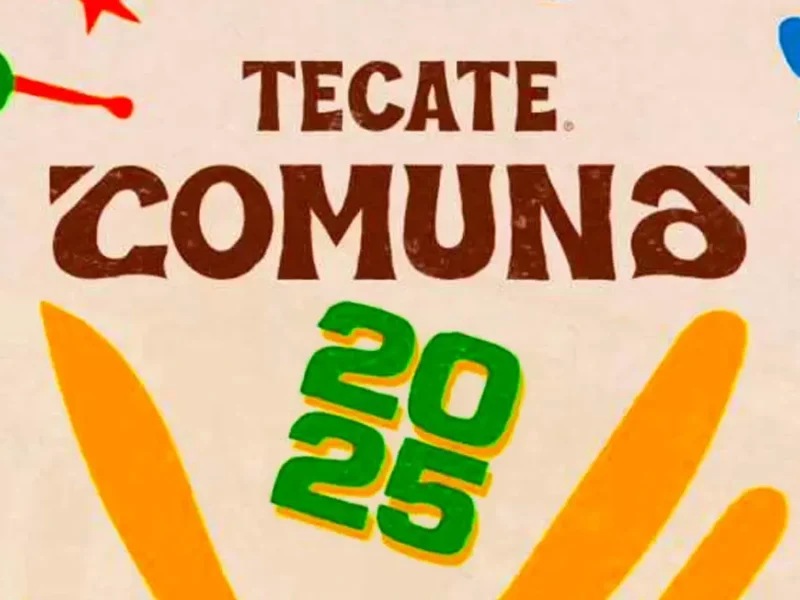 Confirman fecha para el Tecate Comuna 2025; Zoé podría encabezar la cartelera 