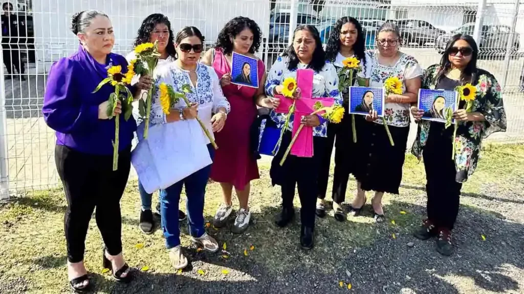 Activistas rinden homenaje a Cecilia Monzón a tres años de su feminicidio en Puebla 