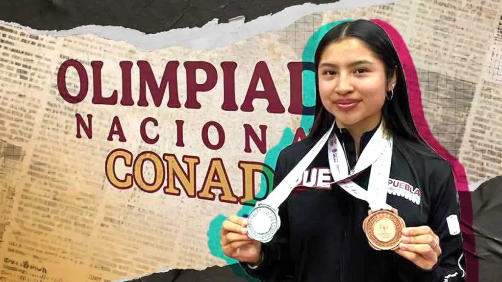 Zoé Atziri gana plata en la Olimpiada Nacional 2025; Puebla registra cinco medallas