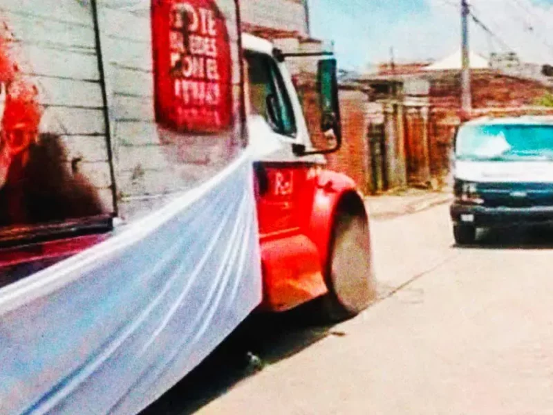 Mujer de la tercera edad murió atropellada por camión de Red Cola, en Texmelucan, Puebla