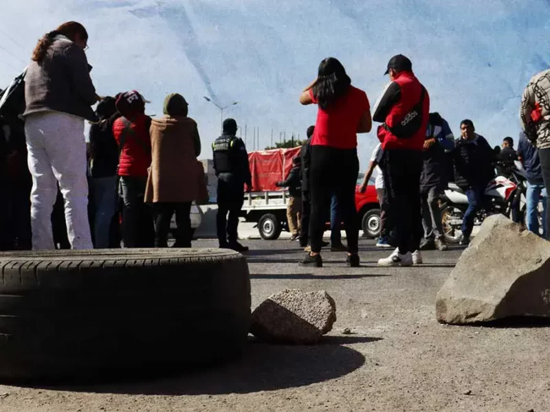 Tras mesa de diálogo, Pueblos Originarios levantan bloqueo de la carretera federal Puebla-Atlixco