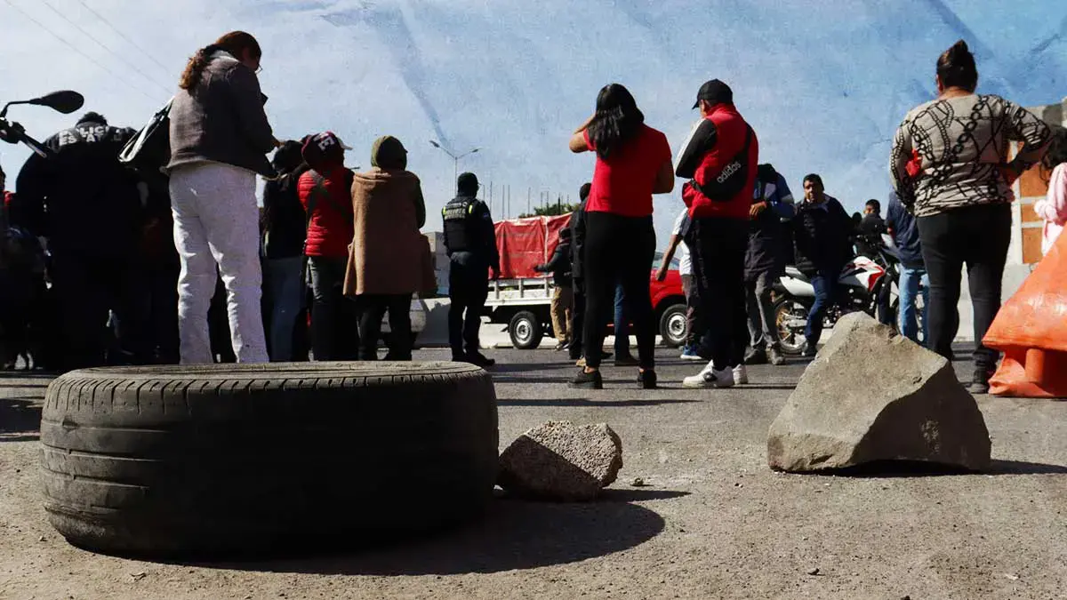 Tras mesa de diálogo, Pueblos Originarios levantan bloqueo de la carretera federal Puebla-Atlixco