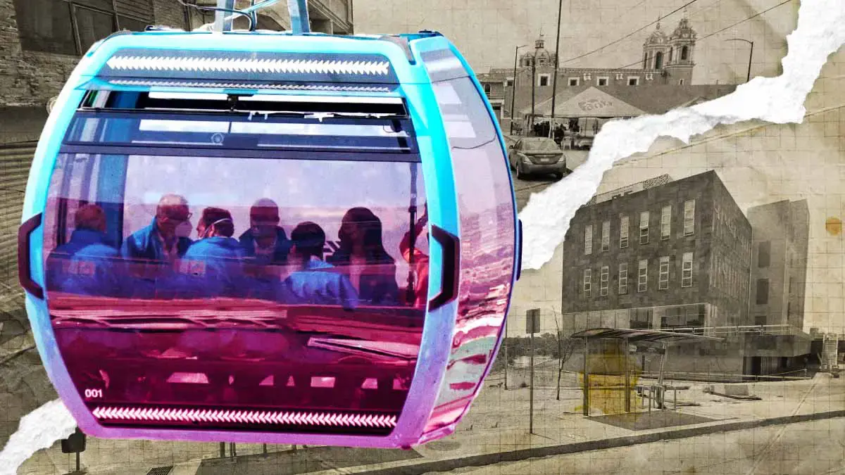 Cablebus iría de La Resurrección al CIS de Angelópolis Puebla