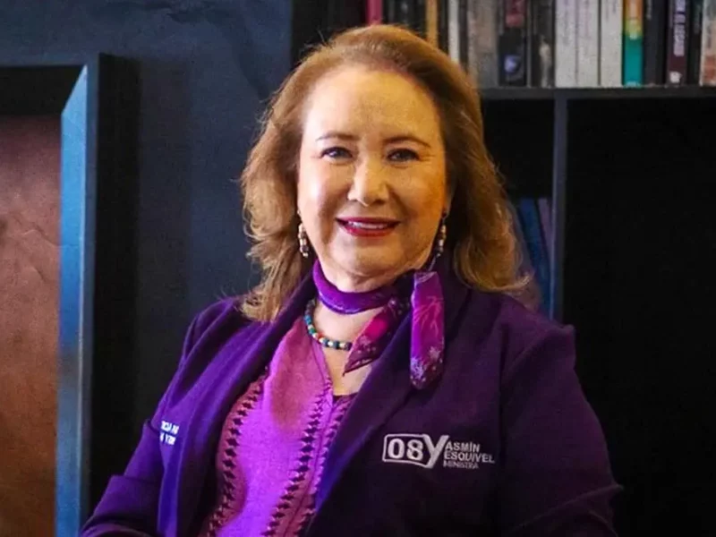Yasmín Esquivel aseguró que escándalos la fortalecen de cara a la elección de la SCJN