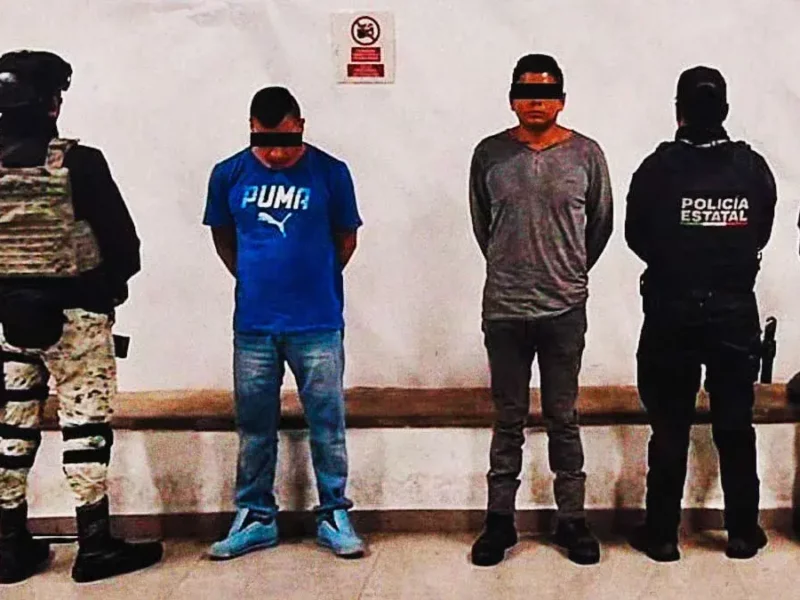 Detienen a delincuentes que asaltaron Coppel de la 11 Norte en Puebla
