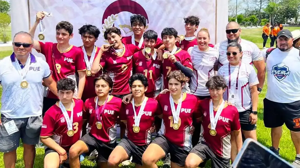 Puebla gana primer oro en Rugby de la Olimpiada Nacional 2025; suman seis medallas  