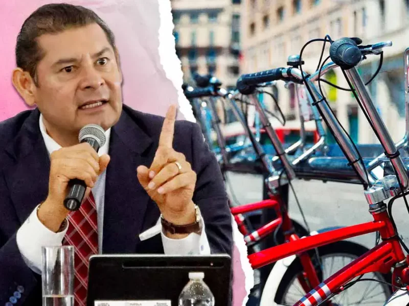 Alejandro Armenta buscará implementar programa de bicicletas públicas para reforzar la movilidad sostenible