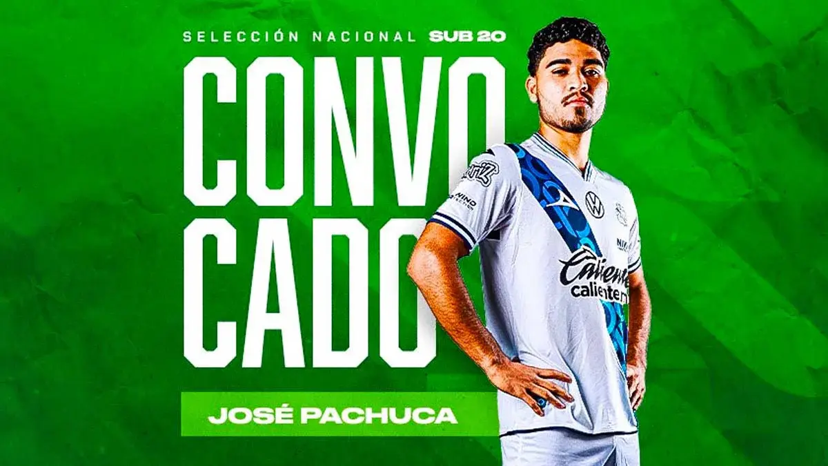 Rodrigo Pachuca es convocado a la Selección Mexicana para el Torneo Maurice Revello 2025