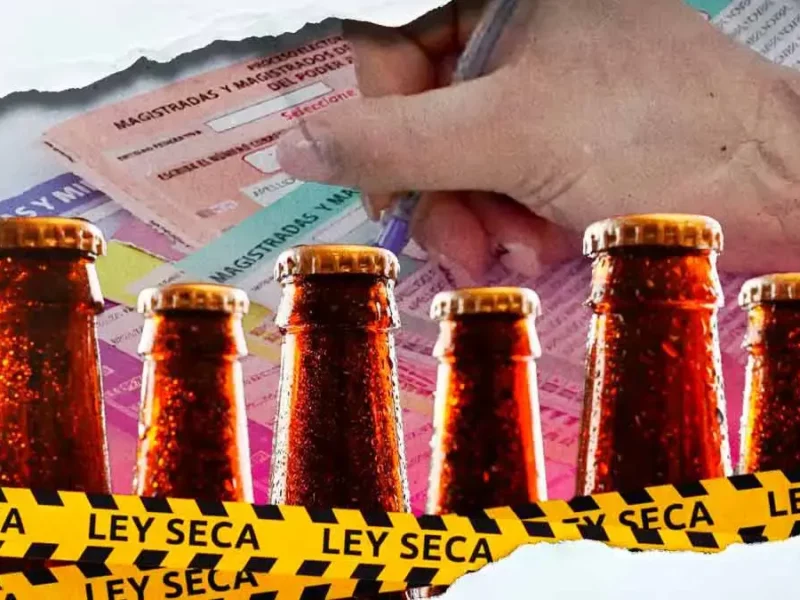 ¿Habrá Ley Seca en Puebla con motivo de las elecciones judiciales? 