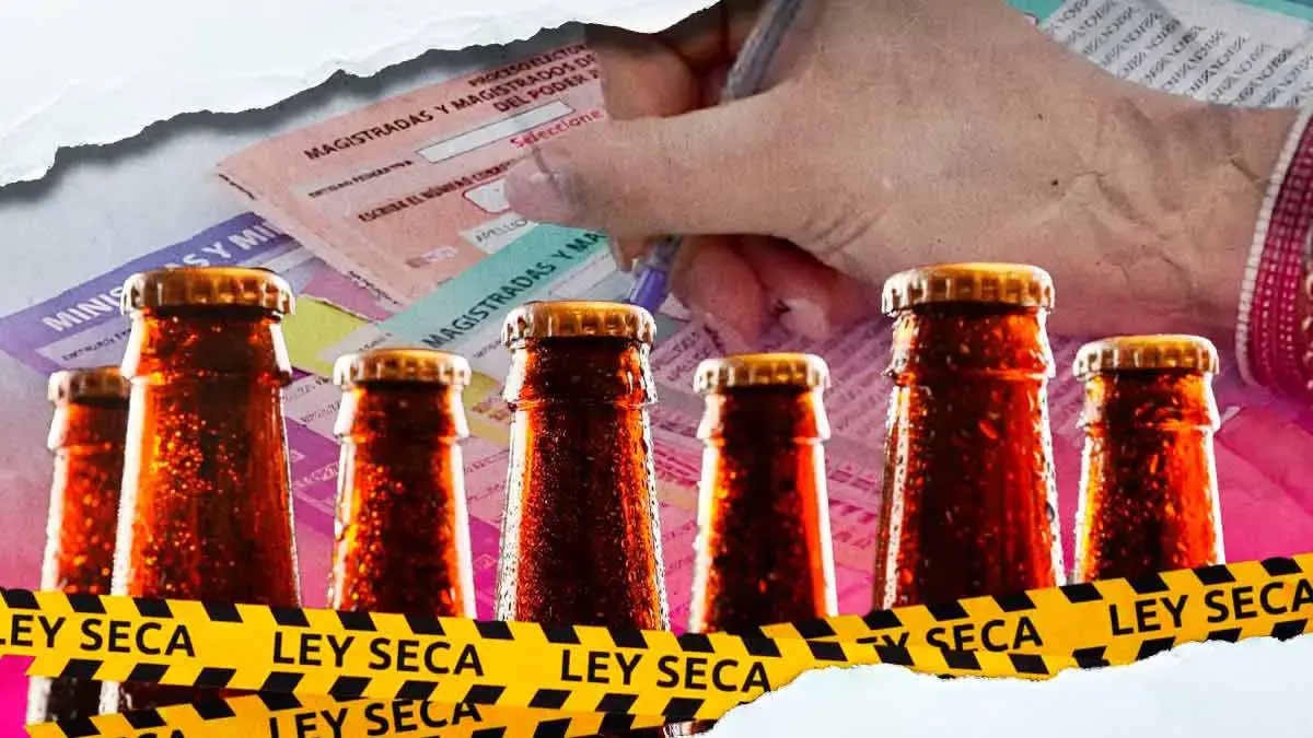 ¿Habrá Ley Seca en Puebla con motivo de las elecciones judiciales? 