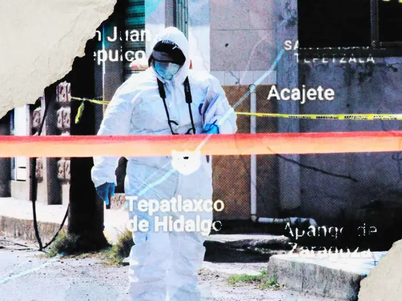 Sujetos borrachos dejan a un hombre herido por bala perdida, en Acajete, Puebla