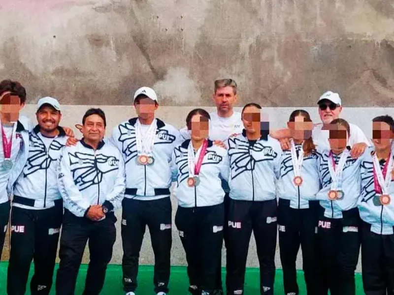 Puebla consiguió tres medallas de plata en el Tenis de la Olimpiada Nacional 2025