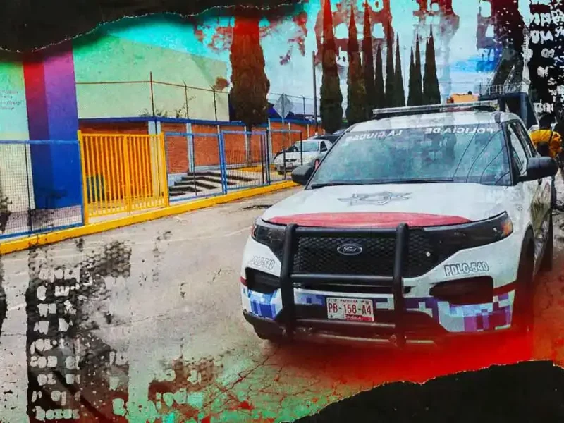 Falsa amenaza de bomba movilizó a policía municipal de Puebla al Colegio Esparza