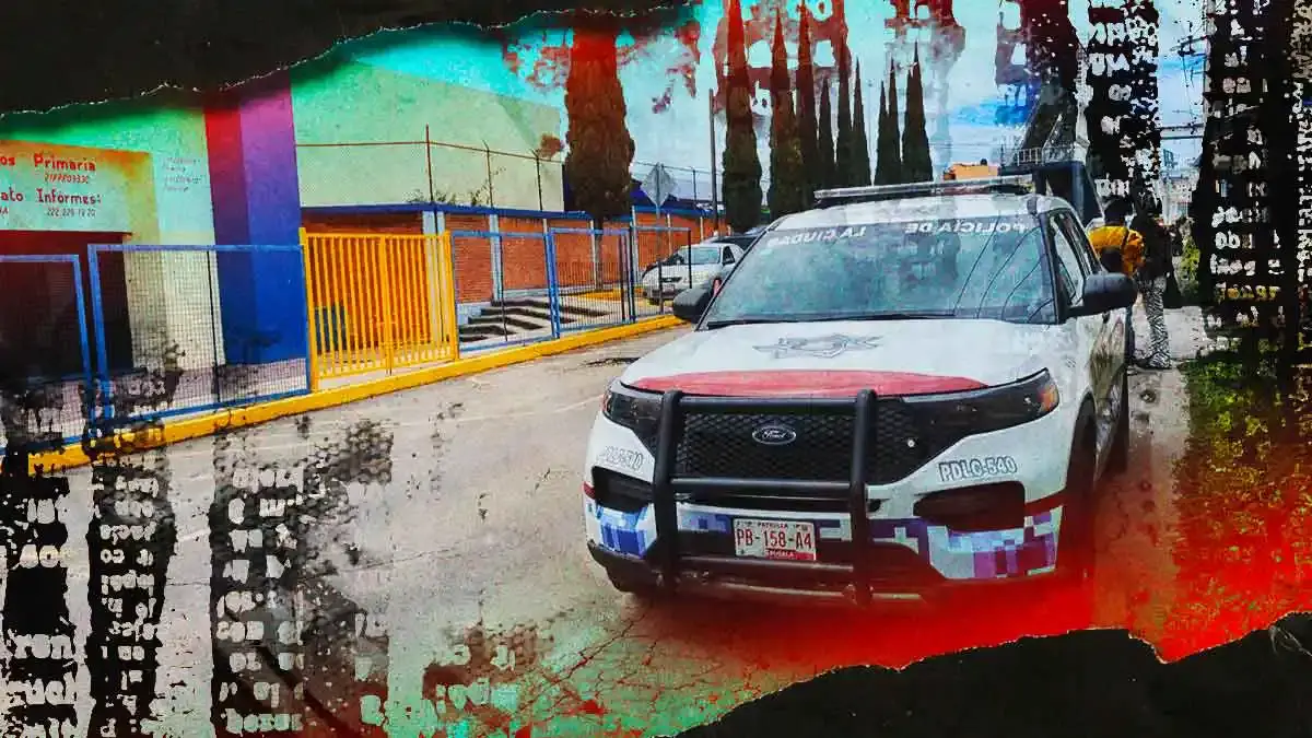 Falsa amenaza de bomba movilizó a policía municipal de Puebla al Colegio Esparza