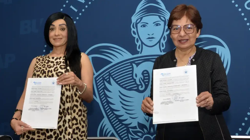 Firman alianza la BUAP y la CDH Puebla
