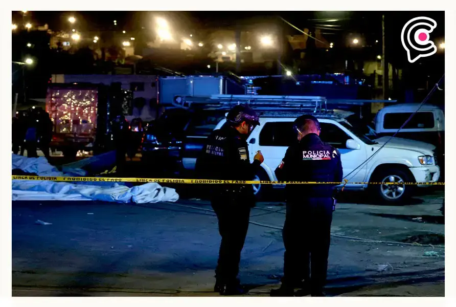 Balacera en tianguis Los Lavaderos de Puebla deja dos muertos y cinco heridos