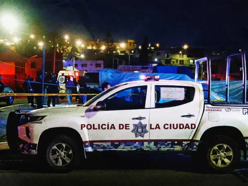 Balacera en tianguis Los Lavaderos de Puebla deja dos muertos y cinco heridos