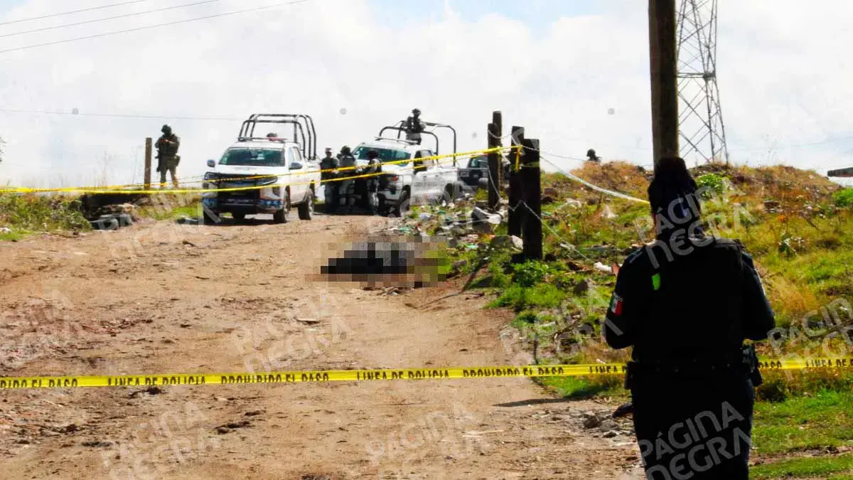 Abandonan cuerpo atado y embolsado entre límites de Puebla y Tlaxcala