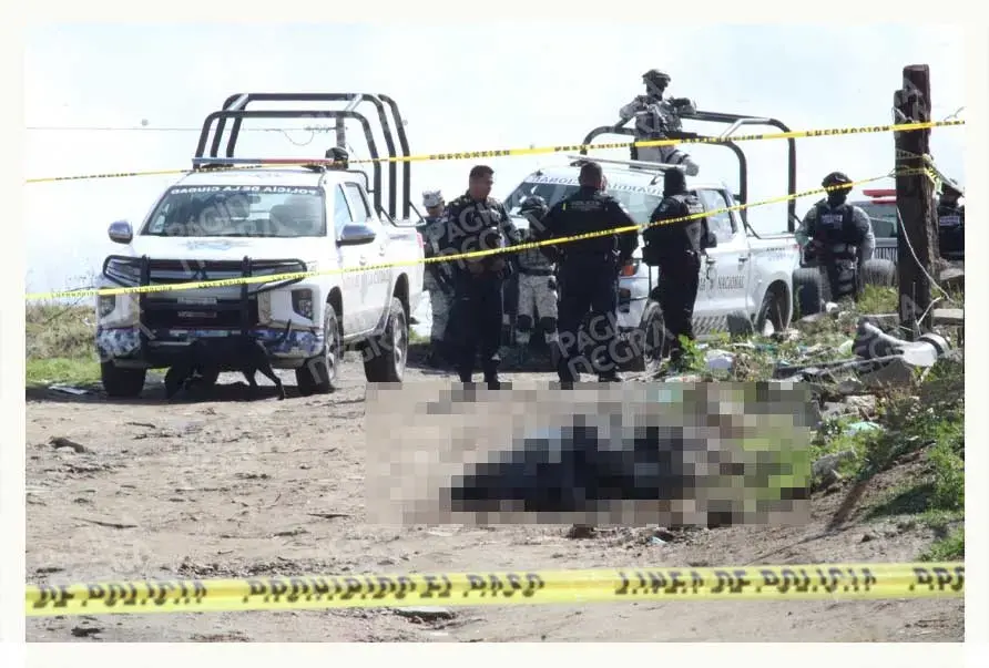 Abandonan cuerpo atado y embolsado entre límites de Puebla y Tlaxcala
