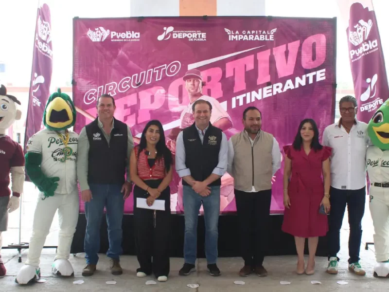 IMDP puso en marcha el Circuito Deportivo Itinerante en San Francisco Totimehuacán