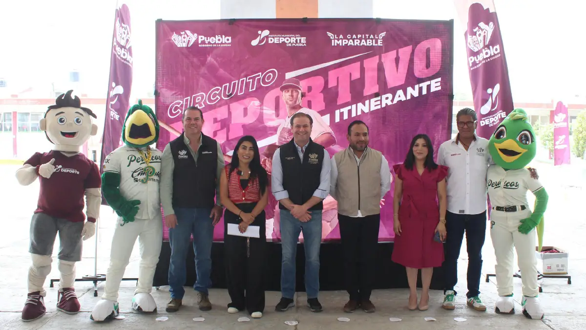 IMDP puso en marcha el Circuito Deportivo Itinerante en San Francisco Totimehuacán