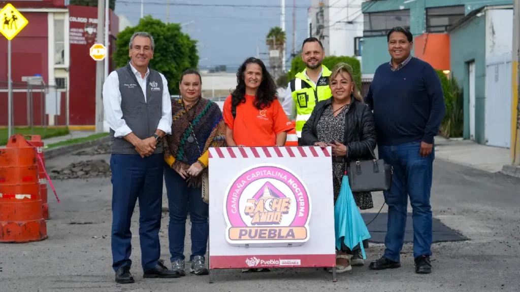 Fortalece Pepe Chedraui Campaña de Bacheo en la colonia Valle Dorado
