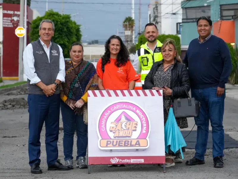 Fortalece Pepe Chedraui Campaña de Bacheo en la colonia Valle Dorado