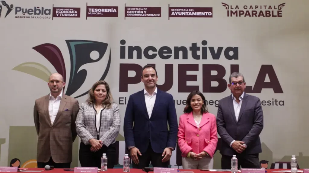 Presenta Gobierno de la Ciudad programa “Incentiva Puebla"