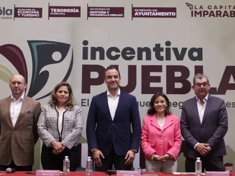 Presenta Gobierno de la Ciudad programa “Incentiva Puebla"