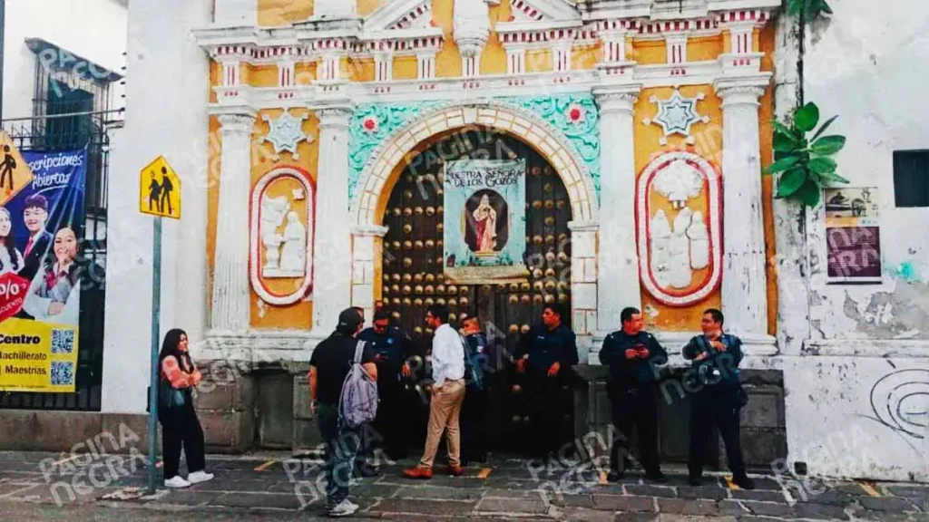 Roban arte sacro de la Capilla de Nuestra Señora de los Gozos en Puebla