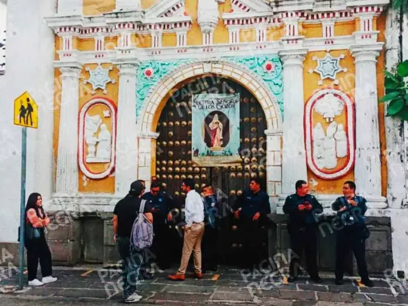 Roban arte sacro de la Capilla de Nuestra Señora de los Gozos en Puebla