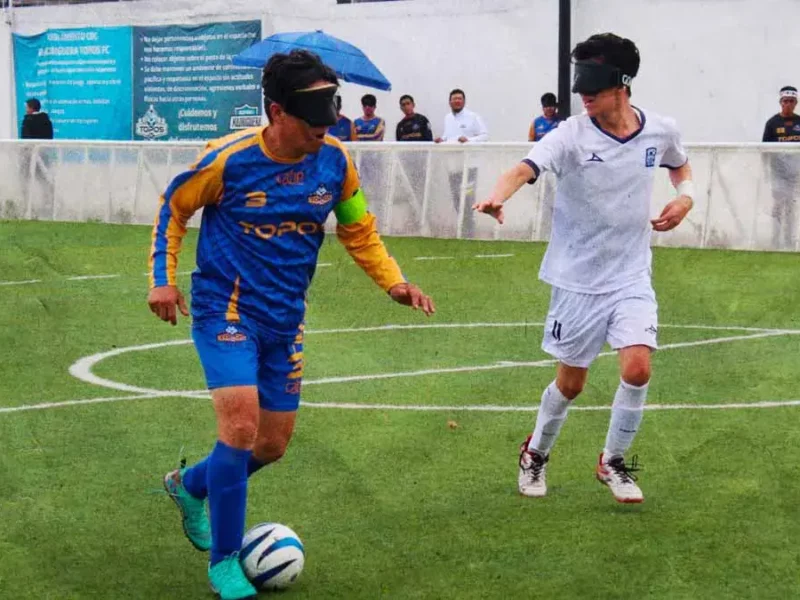 Topos FC se corona como tercer lugar en la Liga Nacional de Fútbol 5 para Ciegos 2025