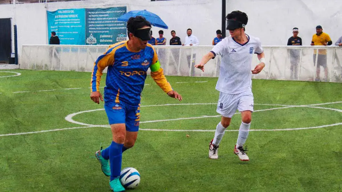 Topos FC se corona como tercer lugar en la Liga Nacional de Fútbol 5 para Ciegos 2025
