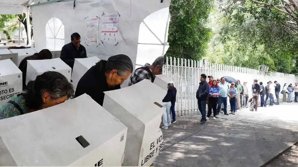 Incidentes de la elección al Poder Judicial en Puebla