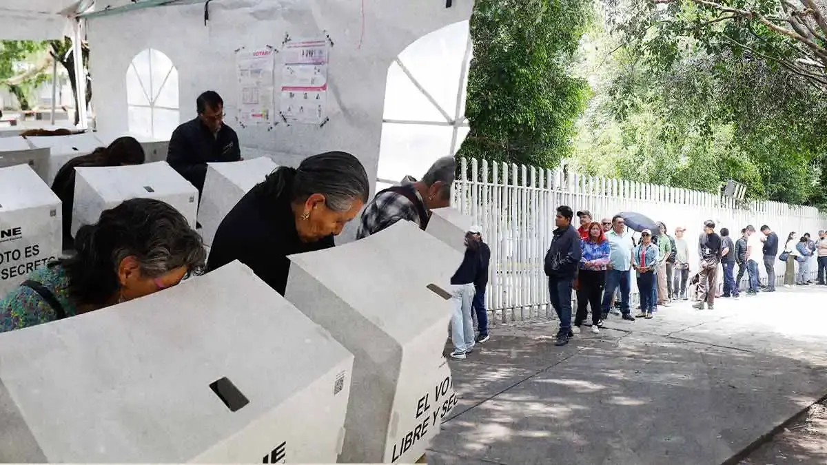 Incidentes de la elección al Poder Judicial en Puebla