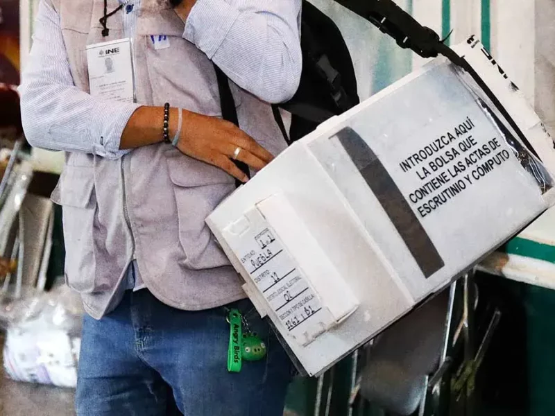 Al cierre de casillas de elección del Poder Judicial en Puebla, reportan amenazas contra funcionarios